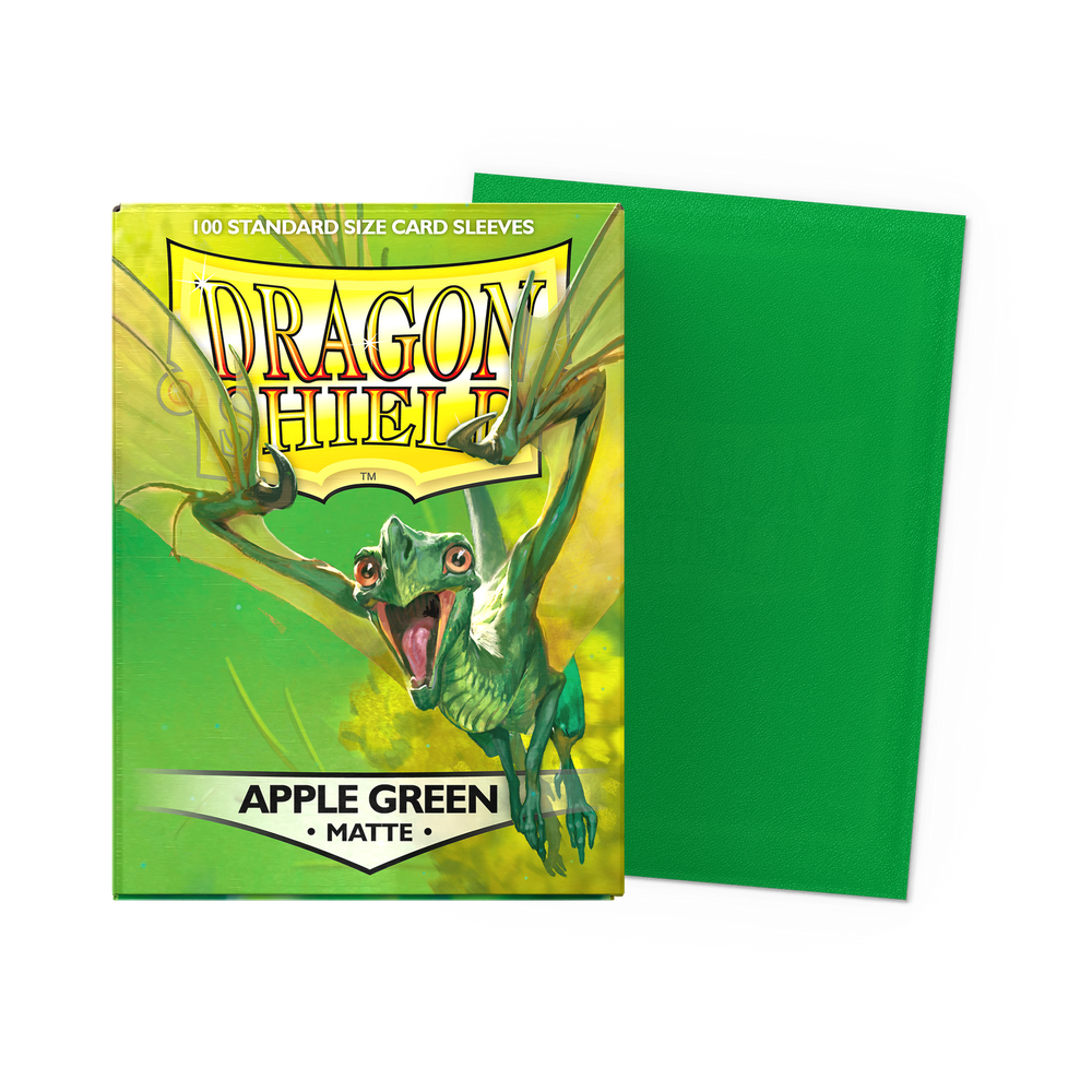 Dragon Shield Apple Green Matte 100ct