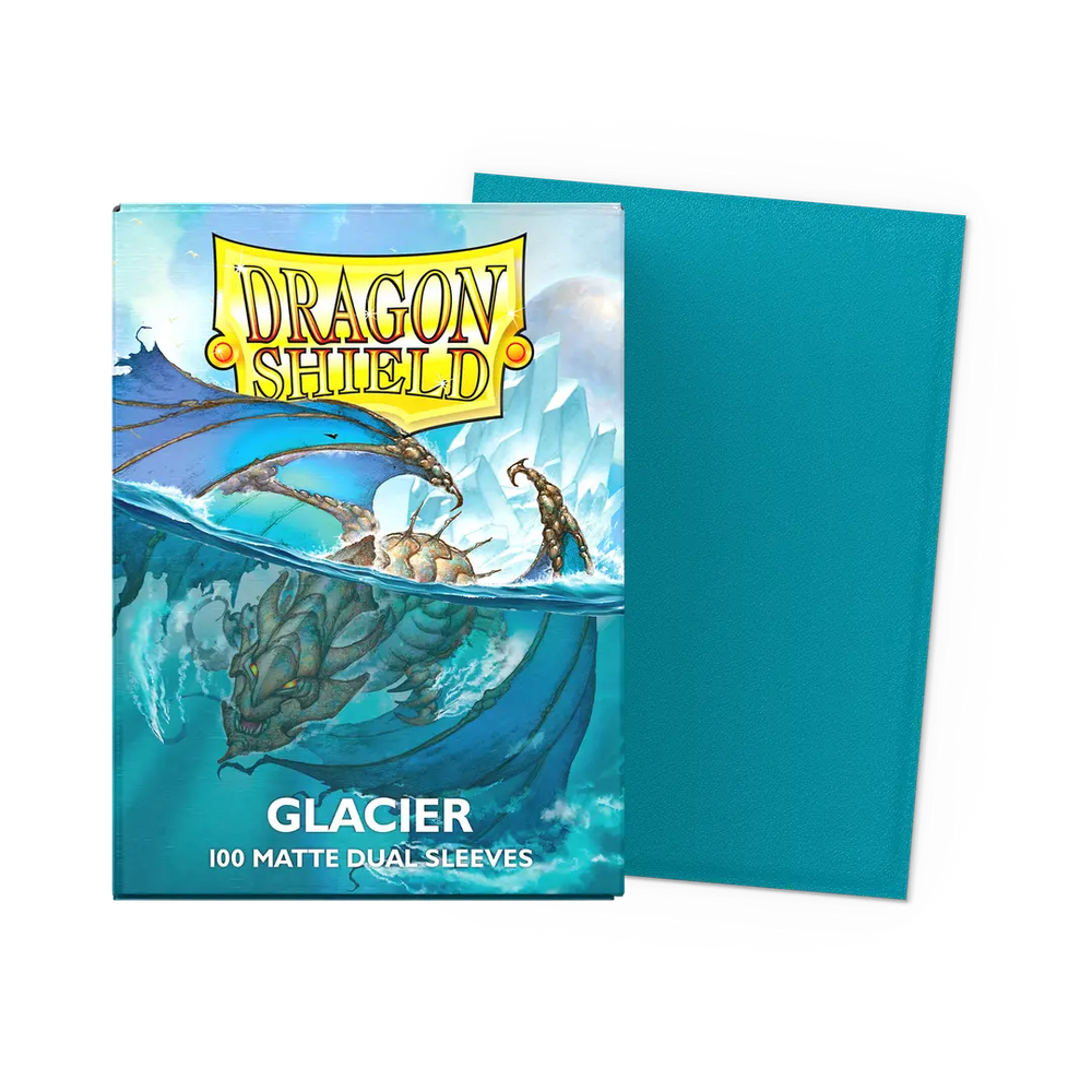 Dragon Shield Dual Matte Glacier 100ct