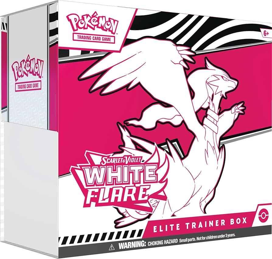 S & V White Flare Elite Trainer Box