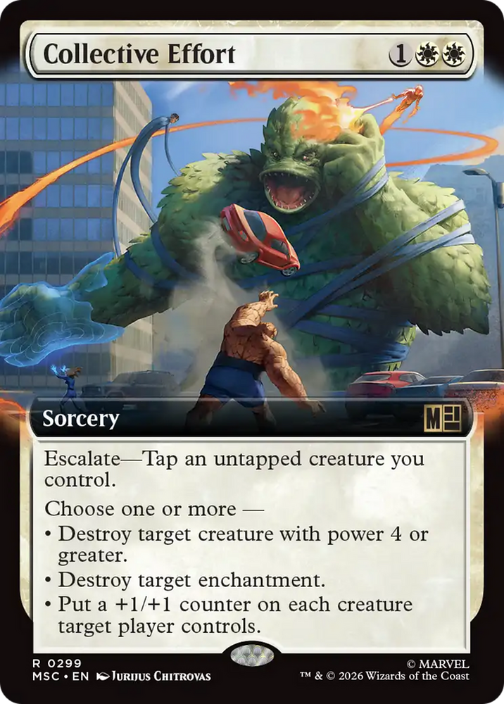 Collective Effort (Extended Art) [Marvel Super Heroes Commander]