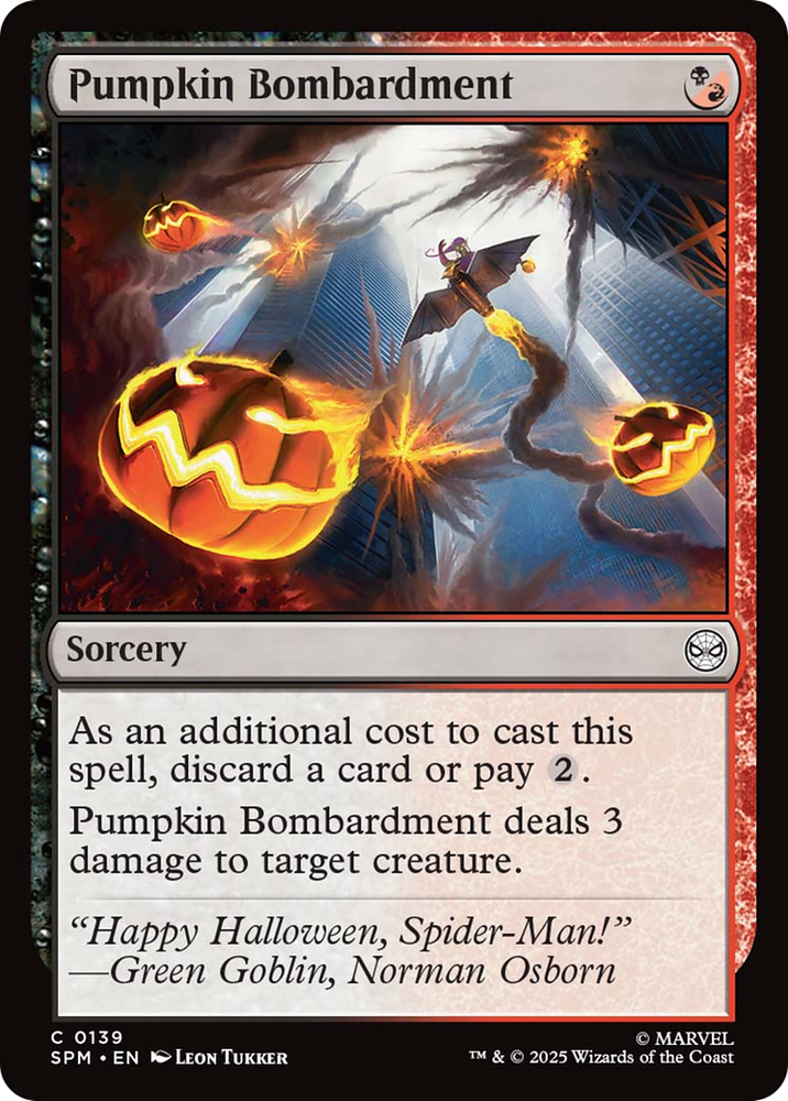 Pumpkin Bombardment [Marvel's Spider-Man]