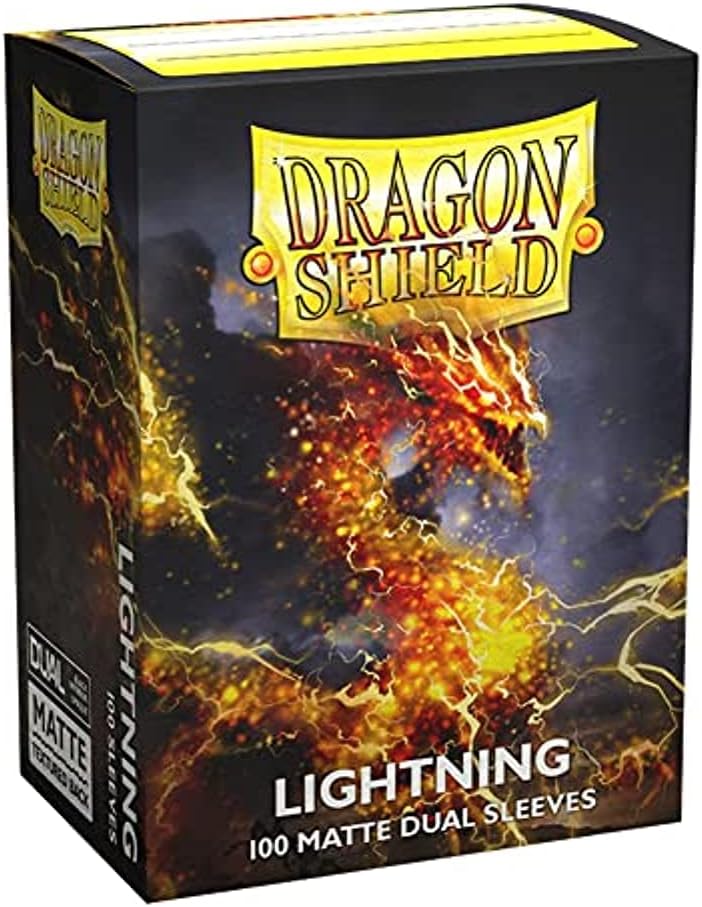 Dragon Shield Matte Duel Lightning