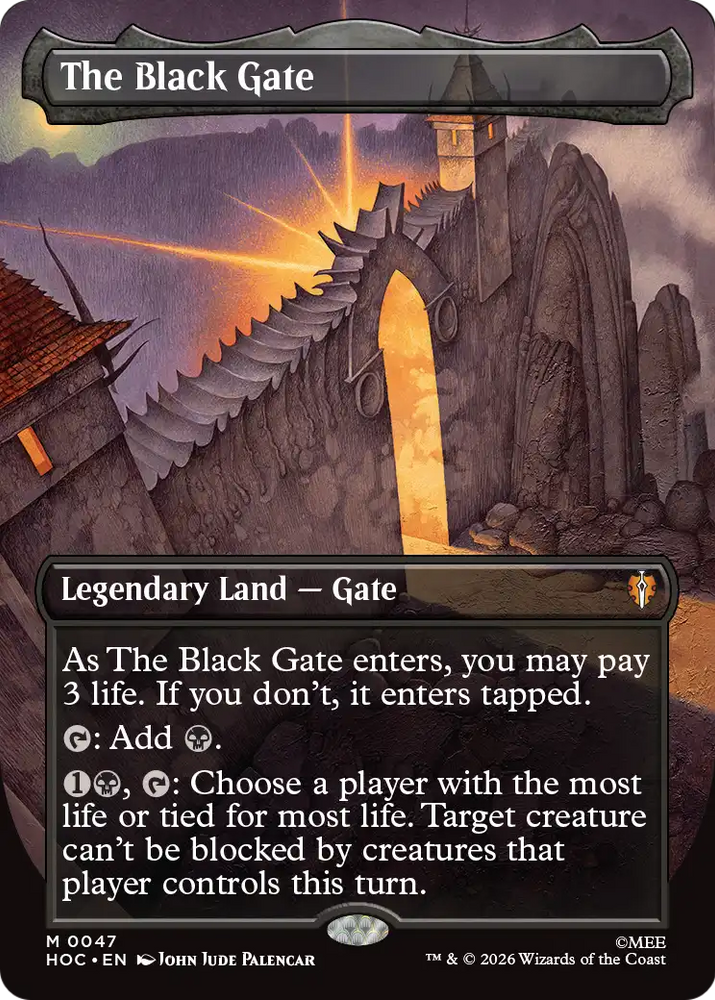 The Black Gate (Borderless) [The Hobbit: Eternal-Legal]
