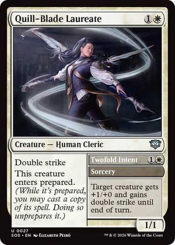 Quill-Blade Laureate [Secrets of Strixhaven]