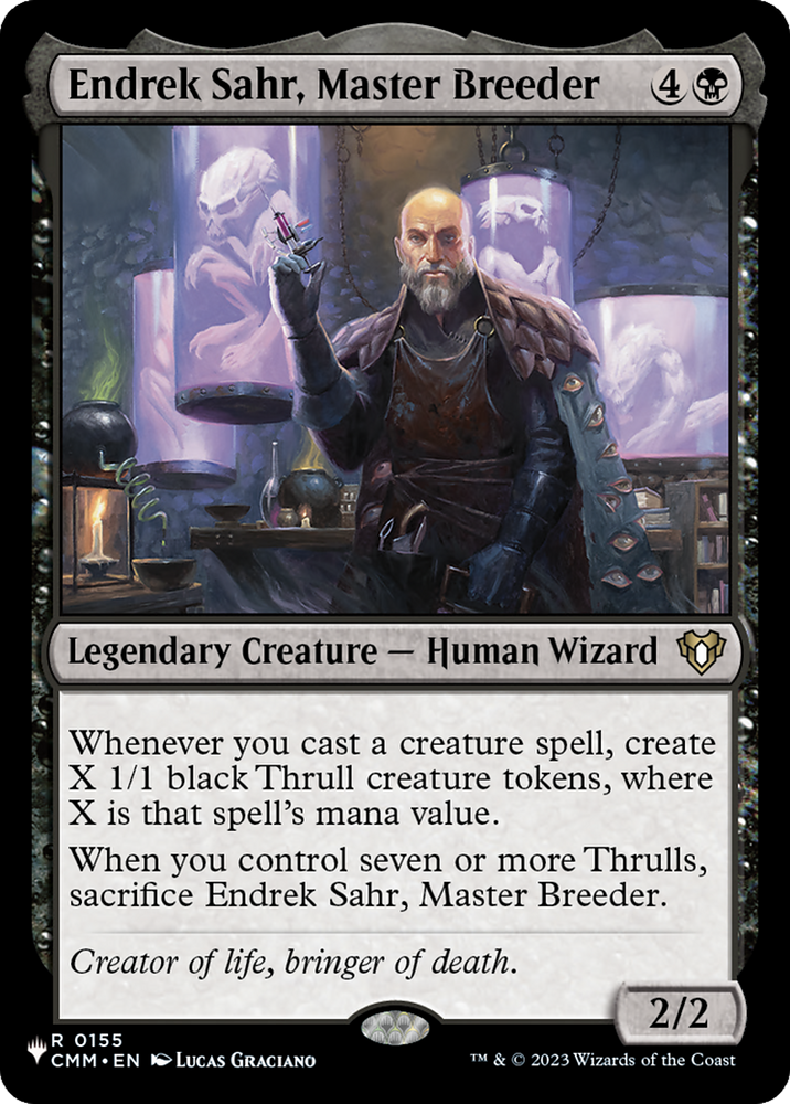 Endrek Sahr, Master Breeder (CMM) [The List]