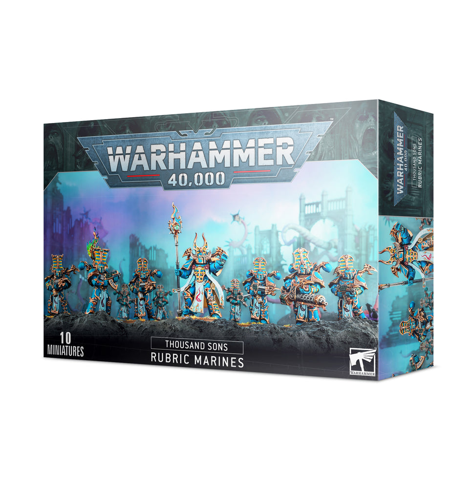 Warhammer 40K - Thousand Sons: Rubric Marines
