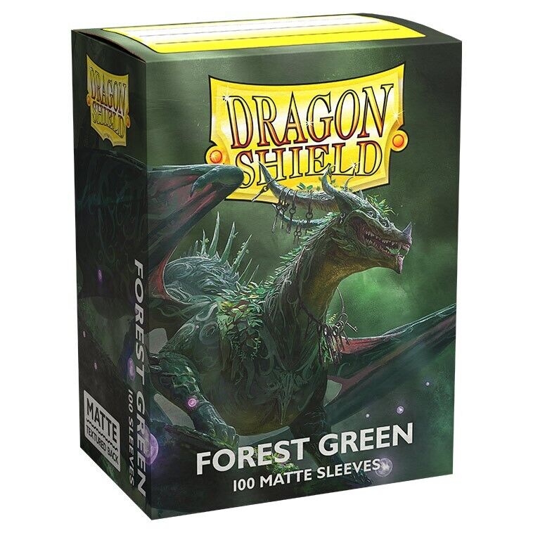 Dragon Shield Matte Forest Green